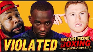 BREAKING NEWS Terence Crawford VIOLATES Canelo “I’m a THREAT” [upl. by Oecile]