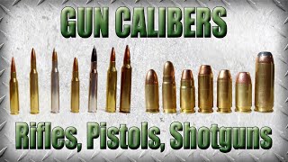 Intro to Gun Calibers  Which Ammunition Does What [upl. by Sillig]