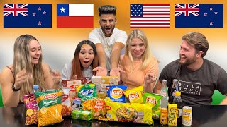 Our Foreign Friends Try Indian Snacks for the First Time [upl. by Xantha]