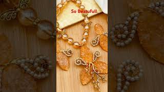 Beatufull Designer crush mala set Bay Bay Loveforyoushortvideo shortsyoutuberellplzsubscribe [upl. by Ahsinaj]