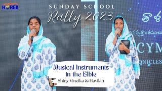 Musical Instruments in the Bible  Shiny Vincika amp Havilah  Sunday School Rally 2023  HOREB [upl. by Poland651]