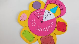 Maths working model 3D shapes project• math TLM shapes  mathprojectshapes [upl. by Dedrick]