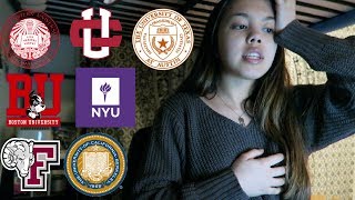 COLLEGE DECISIONS REACTION 2018 NYU UC Berkeley Northeastern UChicago BU amp More [upl. by Monia410]