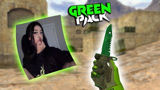 GREEN SKIN PACK HD  CSGOCS2 SKIN FOR CS 16 [upl. by Abrahams]