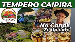 TEMPERO CAIPIRA FOGÃO A LENHA CAFÉ COMPLETO ALMOÇO E LAZER COM PESCA E SALÃO PARA FESTAS JAMBEIRO SP [upl. by Felske]