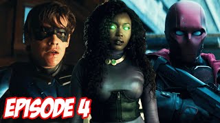 Titans Season 3 Episode 4 Review amp Breakdown  “Blackfire”  Nightwing Ending Explained amp More [upl. by Aisauqal]