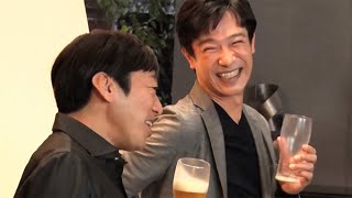 堺雅人＆香川照之、“半沢直樹”の2人がCM初共演でサシ飲み！和気あいあいのメーキングも 「パーフェクトサントリービール」新CM [upl. by Talya]