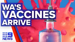 WAs vaccine rollout I 9News Perth [upl. by Harlamert]