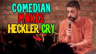 COMEDIAN MAKES HECKLER CRY [upl. by Ardnoet983]