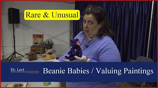 Rare amp Unusual Beanie Babies and their Criteria for Value Old Clocks Paintings more by Dr Lori [upl. by Etteniuq458]