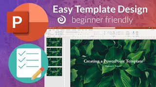 How To Create a PowerPoint Template  Beginners Tutorial 2023 [upl. by Thurnau691]