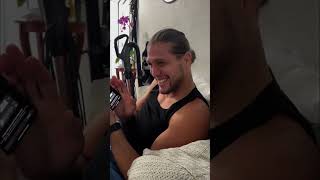 Brian Ortega reacts to a WILD voice message from a fan 😭 ufc [upl. by Reube647]