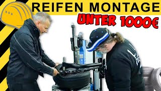 REIFEN SELBER MONTIEREN  SO EINFACH GEHT MONTAGE amp WUCHTEN [upl. by Dani241]