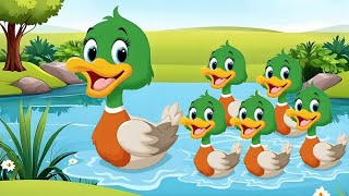 Five Little Ducks Song 35  Nursery Rhymes amp Kids Songs  Rhyme Time Kids [upl. by Weylin796]