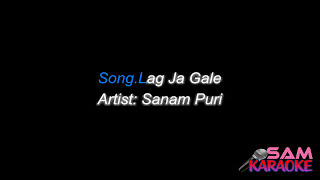 Lag Ja Gale Unplugged Karaoke Sanam Puri [upl. by Euqimod]