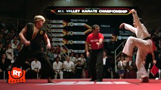 The Karate Kid 1984  The Crane Kick Scene  Movieclips [upl. by Yalhsa500]