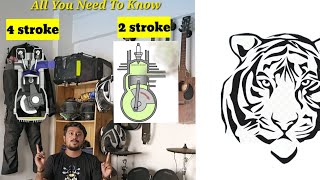 All You Need To Know About 2 Stroke amp 4 Stroke Engines 2stroke 4stroke enginetechnology biketech [upl. by Enyaj]