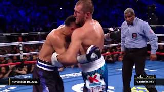 Andre Ward vs Sergey Kovalev 1amp2 highlights [upl. by Jenei890]