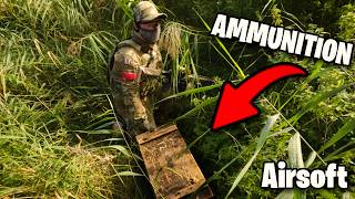 CAPTURING THE ENEMY AMMUNITIONS CRATE  Airsoft Gameplay 2024  HPA [upl. by Aguste]