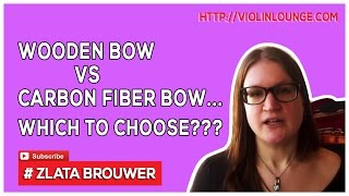 Wooden Bow vs Carbon Fiber Bow which to choose [upl. by Lanette]