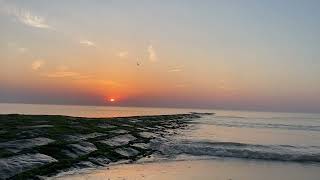 Zonsondergang op zee Bredene  voor Joseph Butseraen [upl. by Loma]