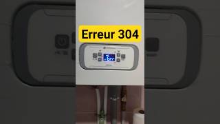 Erreur 304 Chaudière Chaffoteaux  Thermostat shorts shortvideo chaffoteaux chaudière erreur [upl. by Ameehs796]