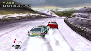 WRC Arcade PS1 Skoda Octavia Monte Carlo Rally Native Resolution Gameplay [upl. by Nagaet23]