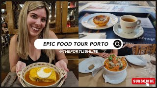 Epic Food Tour in Porto Portugal [upl. by Nereil]