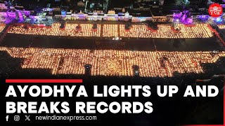 Ayodhyas Deepotsav breaks Guinness records by lighting 25 lakh diyas [upl. by Carolyne]