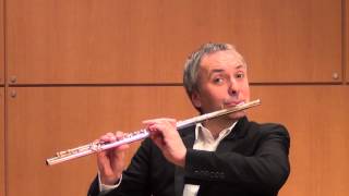 Poulenc Flute sonata 1° mvt [upl. by Asilim]