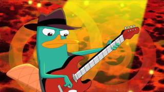 Phineas and Ferb feat Slash  Kick It Up A Notch [upl. by Nylecoj]