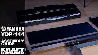 Yamaha Arius YDP144 Digital Piano  Assembly Guide [upl. by Idalla]