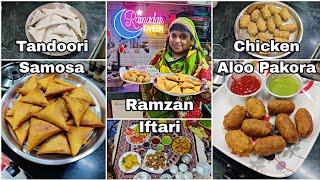 Chicken Tandoori Samosa  Chicken Aloo Pakora  Ramadan Best Iftaar Recipe [upl. by Esorylime]