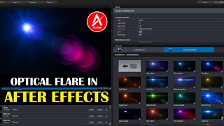 Lens Flare  Effects of After Effects [upl. by Aimas440]