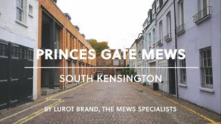 London Mews Tour  Princes Gate Mews  South Kensington  SW7  Lurot Brand [upl. by Adnovoj]