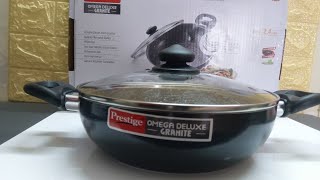 Prestige Omega Deluxe granite Kadai  Prestige Non Stick Kadai  Prestige Cookware [upl. by Adnelg911]