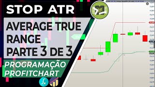 Stop ATR  Average True Range  Parte 33  Programação Profitchart [upl. by Llertnauq653]