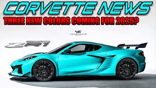 Latest Corvette News Exotic new Colors coming in 2025 [upl. by Jeannie]