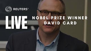 LIVE David Card speaks after winning the 2021 Nobel Prize in Economics [upl. by Hnaht507]