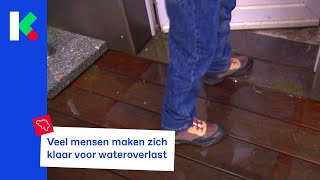 Wateroverlast en overstromingen door hevige regen [upl. by Htebizile9]