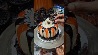 Simple Cake Design shortvideo cakedesign trending yutubeshorts [upl. by Enyak75]