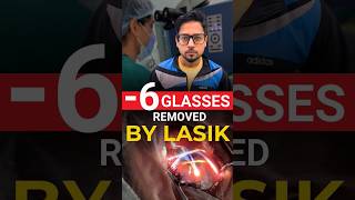 6 Number Glasses Removed By Lasik [upl. by Onitnatsnoc300]