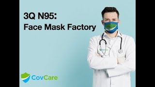 NIOSH N95 Facemask 3Q Manufacturing [upl. by Lanny]