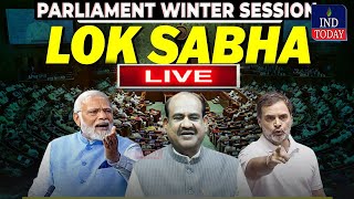 🔴 Lok Sabha LIVE  Lok Sabha Winter Session  Winter Session Of The Parliament 2024  IND Today [upl. by Eisac642]