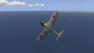 IL2 Ki 84 Vs P51 [upl. by Yerroc771]