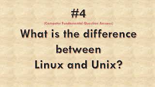 What is the difference between Linux and Unix  Linux and Unix  youtubevideo computerscience [upl. by Kauppi]