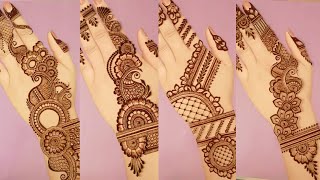 Simple Arabic Beautiful Mehndi DesignsEasy Mehndi Designs [upl. by Gristede963]