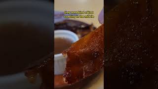 Trying Lechon amp Pork Intestines  House Of Lechon  Philippines shorts food vlog cebu manila [upl. by Brenton]