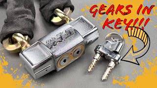 1613 Picking a GearDriven Double Prong Key [upl. by Ziagos]