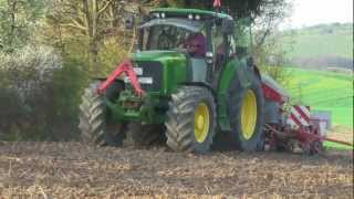 John Deere 6820 Maislegen immit Accord [upl. by Nihhi]